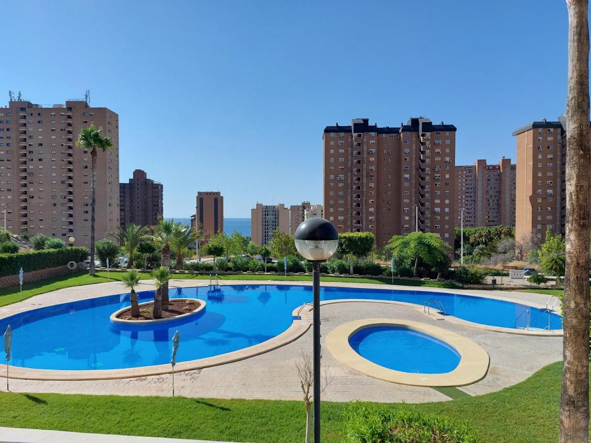 Las Marinas 8O Con Vistas Al Mar Y Piscina By Vero Benidorm Bagian luar foto