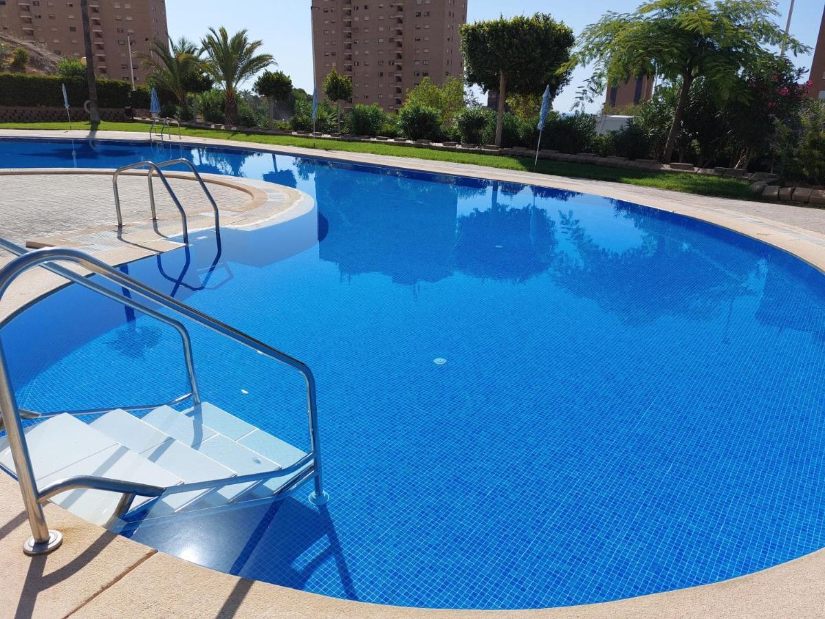 Las Marinas 8O Con Vistas Al Mar Y Piscina By Vero Benidorm Bagian luar foto