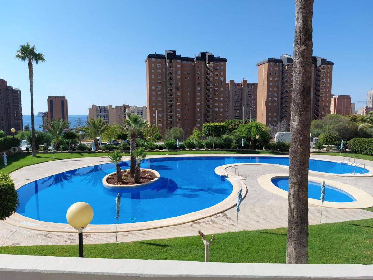 Las Marinas 8O Con Vistas Al Mar Y Piscina By Vero Benidorm Bagian luar foto