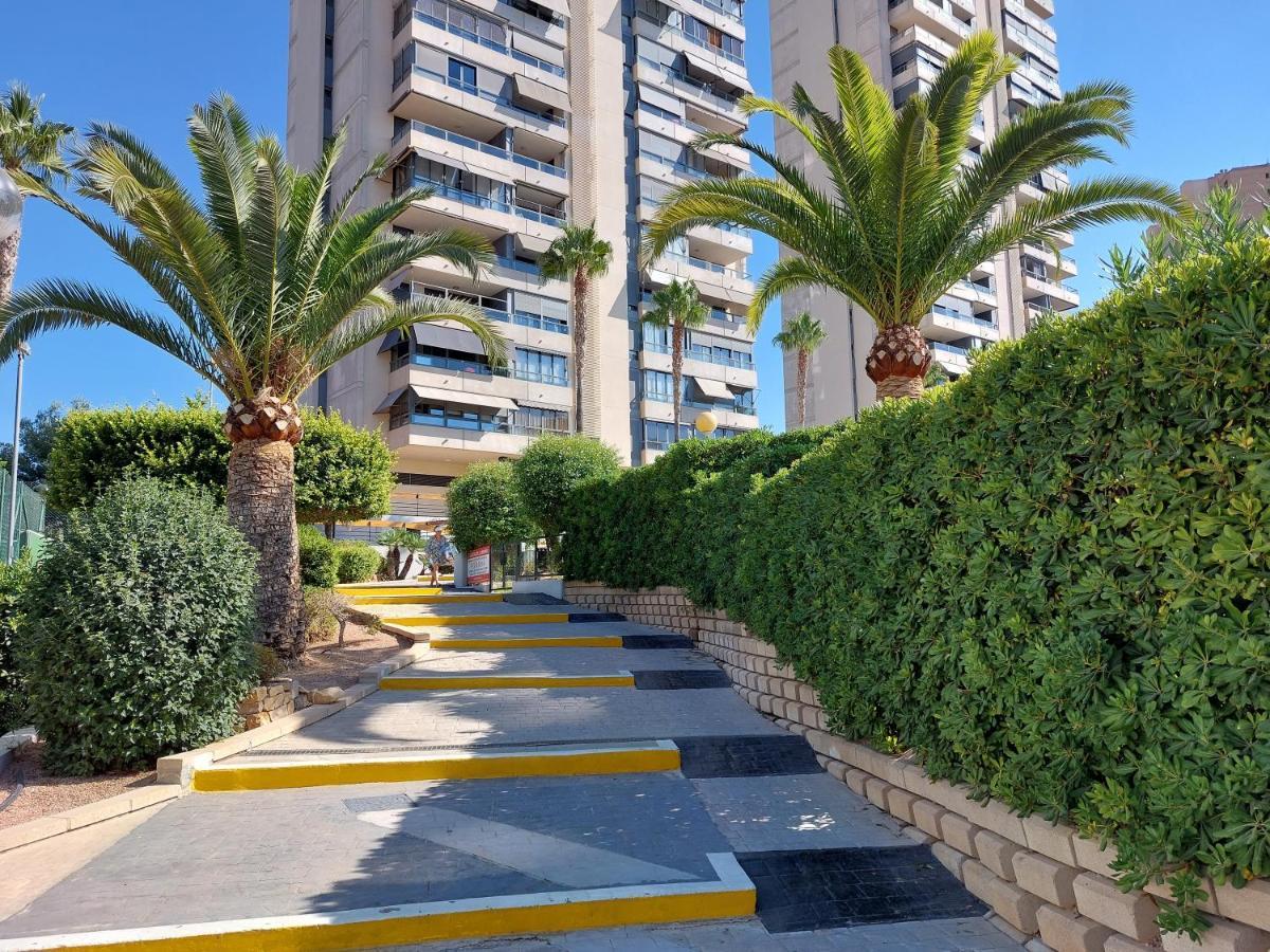 Las Marinas 8O Con Vistas Al Mar Y Piscina By Vero Benidorm Bagian luar foto