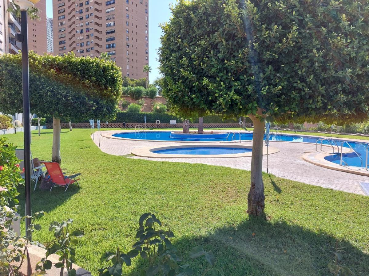 Las Marinas 8O Con Vistas Al Mar Y Piscina By Vero Benidorm Bagian luar foto