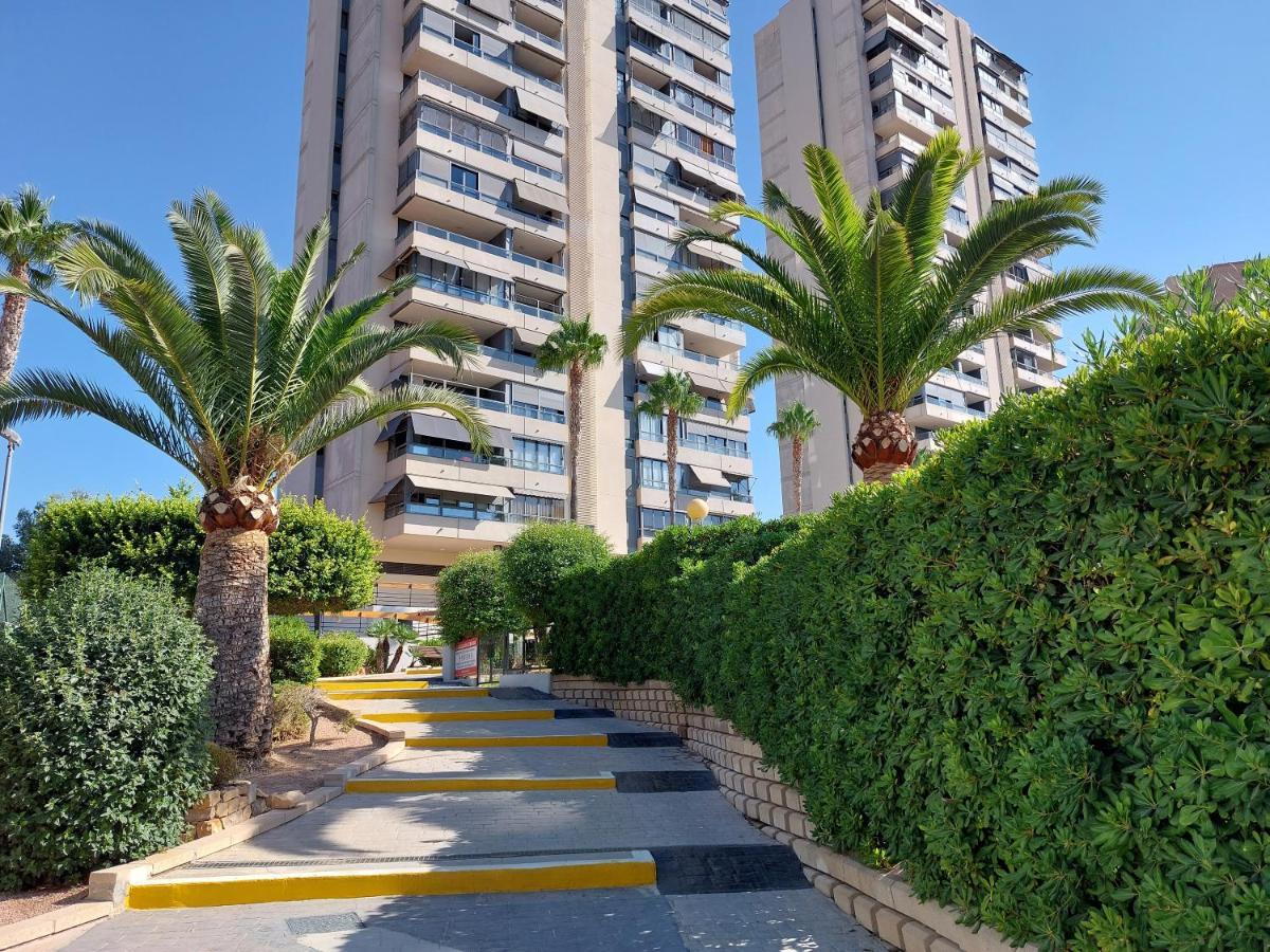 Las Marinas 8O Con Vistas Al Mar Y Piscina By Vero Benidorm Bagian luar foto