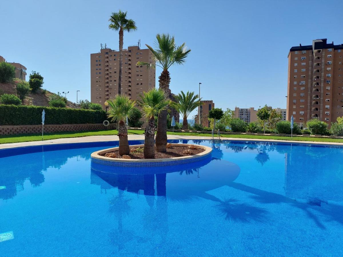 Las Marinas 8O Con Vistas Al Mar Y Piscina By Vero Benidorm Bagian luar foto