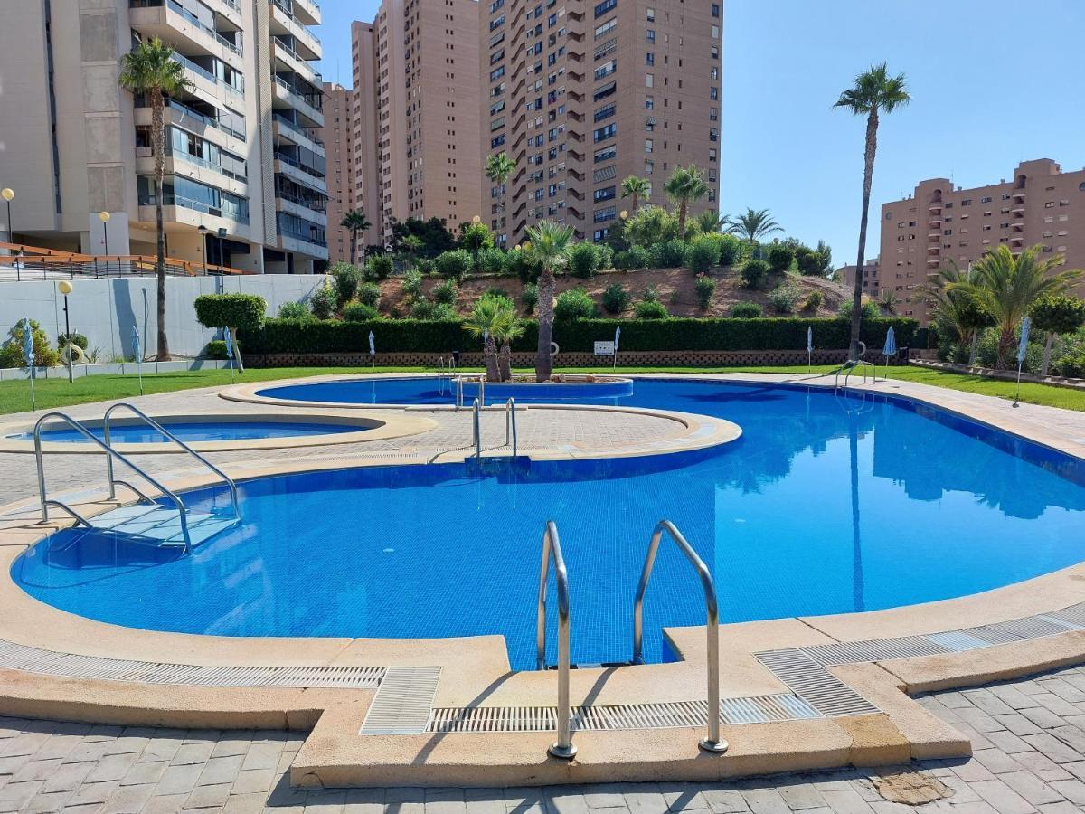Las Marinas 8O Con Vistas Al Mar Y Piscina By Vero Benidorm Bagian luar foto